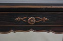 F63627EC: Chinoiserie Decorated Distressed Finish 
