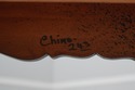 F63627EC: Chinoiserie Decorated Distressed Finish 