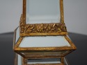 F63749EC: Pair Gold Gilt Beveled Mirrored Decorati