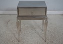F67447: Pair Of Hollywood Regency Silver Painted 1
