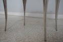 F67447: Pair Of Hollywood Regency Silver Painted 1