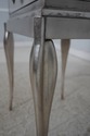 F67447: Pair Of Hollywood Regency Silver Painted 1