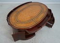 67345: MAITLAND SMITH Oval 3 Section Mahogany Part