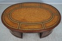 67345: MAITLAND SMITH Oval 3 Section Mahogany Part