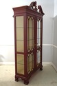67461: HENKEL HARRIS Model 2348 Red Curio Cabinet