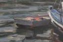 F59412EC: B. GREGORY Artist Signed Monterey Boat O