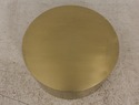 59352EC: Mid Century Modern Design Drum Brass Coff