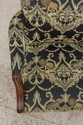 F59371EC: Vintage Chippendale Style Upholstered Op