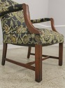 F59371EC: Vintage Chippendale Style Upholstered Op