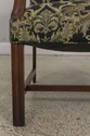 F59371EC: Vintage Chippendale Style Upholstered Op