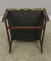 F59371EC: Vintage Chippendale Style Upholstered Op