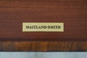 L63755EC: MAITLAND SMITH 1 Drawer Figural Mahogany