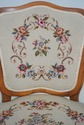 F63802EC: French Louis XV Style Hand Done Needlepo