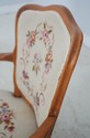 F63802EC: French Louis XV Style Hand Done Needlepo