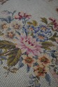 F63802EC: French Louis XV Style Hand Done Needlepo