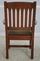 63726EC: Pair STICKLEY Arts & Crafts Mission Oak A