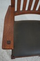 63726EC: Pair STICKLEY Arts & Crafts Mission Oak A