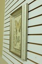 F32735EC: Mirror Back Shadow Box Framed Butterfly 