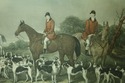 F32698EC: The Old Bershire English Hunt Scene Vint