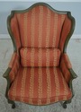 L67783: HICKORY CHAIR CO Green Painted French Berg
