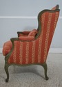 L67783: HICKORY CHAIR CO Green Painted French Berg