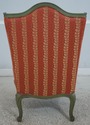 L67783: HICKORY CHAIR CO Green Painted French Berg