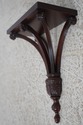 67782: Regency Mahogany Carved Wall Shelf