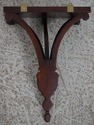 67782: Regency Mahogany Carved Wall Shelf
