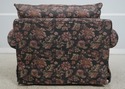 F67767: THOMASVILLE Large Floral Upholstered Club 