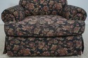 F67767: THOMASVILLE Large Floral Upholstered Club 