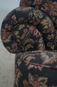 F67767: THOMASVILLE Large Floral Upholstered Club 