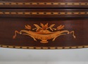 L67301: Stunning Inlaid High Quality Mahogany Game