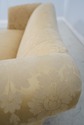 63837EC: HICKORY CHAIR CO Gold Damask Upholstered 