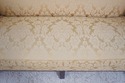 63837EC: HICKORY CHAIR CO Gold Damask Upholstered 