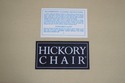 63837EC: HICKORY CHAIR CO Gold Damask Upholstered 