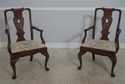 L72430: Set of 8 HENREDON Mahogany Carved Dining C