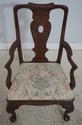 L72430: Set of 8 HENREDON Mahogany Carved Dining C