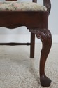 L72430: Set of 8 HENREDON Mahogany Carved Dining C