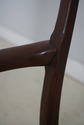 L72430: Set of 8 HENREDON Mahogany Carved Dining C