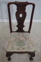L72430: Set of 8 HENREDON Mahogany Carved Dining C