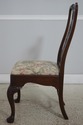 L72430: Set of 8 HENREDON Mahogany Carved Dining C