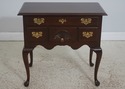 72444: HARDEN Cherry Queen Anne Style Lowboy w. 4 
