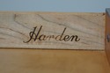 72444: HARDEN Cherry Queen Anne Style Lowboy w. 4 