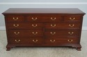72421: HENKEL HARRIS Model 166 Cherry 9 Drawer Dou