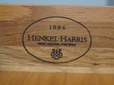 72421: HENKEL HARRIS Model 166 Cherry 9 Drawer Dou