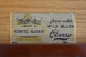72421: HENKEL HARRIS Model 166 Cherry 9 Drawer Dou