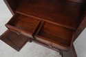 72409: Mahogany Continental Style 2 Drawer 2 Door 