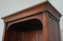 72409: Mahogany Continental Style 2 Drawer 2 Door 