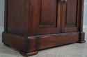 72409: Mahogany Continental Style 2 Drawer 2 Door 