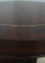 L72445: DREXEL Round French Empire Mahogany Inlaid